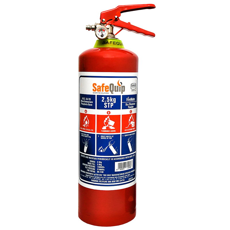 2.5kg Dry Chemical Powder Fire Extinguisher